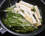 簡単！厚揚げの生姜白だし煮作り方3写真