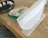 ライスペーパーで⭕️(丸)でヘルシー餃子作り方3写真