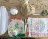 ライスペーパーで⭕️(丸)でヘルシー餃子作り方1写真