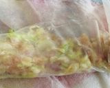 ライスペーパーで⭕️(丸)でヘルシー餃子作り方6写真