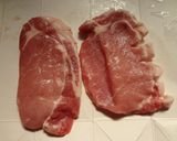厚切り豚ロースのシソしょう油丼作り方1写真