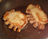 厚切り豚ロースのシソしょう油丼作り方2写真