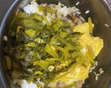うなぎと高菜と卵の混ぜご飯〜何食べ#23作り方5写真