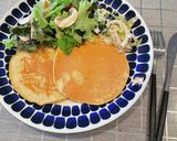 簡単！美味しい！オートミールパンケーキ作り方4写真