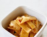 水煮メンマで簡単美味しい【味付きメンマ】作り方7写真