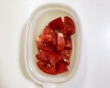 【離乳食初期】レンジでトマトペースト作り方1写真