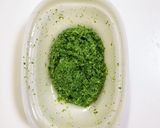 【離乳食初期】レンジブロッコリーペースト作り方3写真