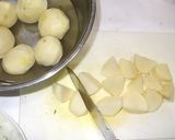 じゃが芋ミートソース煮♪簡単お腹の冷えに作り方3写真