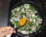 じゃが芋ミートソース煮♪簡単お腹の冷えに作り方8写真