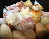 ほったらかし＊鶏手羽元と大根のさっぱり煮作り方3写真