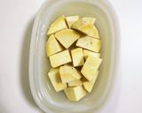 【離乳食初期・中期】レンジでさつまいも作り方3写真