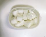 【離乳食初期】レンジで大根ペースト作り方2写真