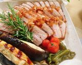 魚焼きグリルで☆豚バラ塊肉ガーリック焼き作り方6写真