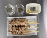 フライパンで簡単！冷凍焼鳥のからし焼き作り方1写真