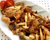 洋食屋☆豚肉とキノコの玉ねぎソース炒め作り方7写真