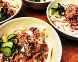 鯖のみそ煮缶で簡単おいしい冷や汁うどん！作り方2写真