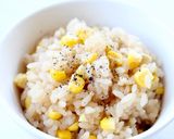 良い香り【とうもろこしご飯（バター醤油）作り方5写真