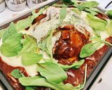 【肉汁爆発】チーズデミの巨大ハンバーグ作り方14写真