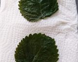 お酒のつまみに～塩漬け大葉としらすの冷奴作り方2写真