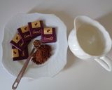 糖質8ｇのラムレーズンチョコケーキ作り方5写真