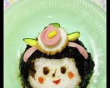 キャラ弁＊前髪ぱっつん女の子作り方6写真