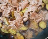 簡単！美味！豚こまとナスのバタぽん炒め♪作り方4写真