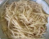 かんたん酢で新生姜の甘酢漬け作り方2写真