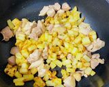 バジル塩で！カリカリじゃがいもと鶏肉炒め作り方5写真