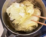 【離乳食後期】豚肉のお好み焼き作り方1写真