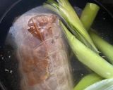 やわらかジューシーな簡単煮豚作り方2写真