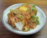 冷奴のピリ辛なめこ和え作り方2写真