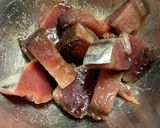 鰹の辛味揚げ作り方2写真