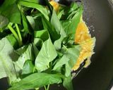 空芯菜と卵のエスニック炒め作り方5写真