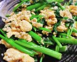 空芯菜と卵のエスニック炒め作り方7写真