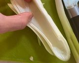 ネギに明太子（たらこ）いれちゃいました作り方1写真