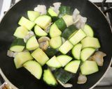 ズッキーニ豚ばらこんにゃく★味噌煮込み作り方6写真