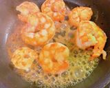 海老のガーリックバター焼き作り方5写真