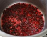 ビーツの葉柄を使ったルバーブジャム作り方4写真