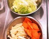 野菜タップリ海老ワンタンスープ作り方3写真
