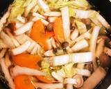 野菜タップリ海老ワンタンスープ作り方4写真
