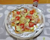 簡単ヘルシー薄アゲ ピザ作り方8写真