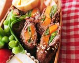お弁当★いんげん人参牛肉巻き★スタミナ作り方9写真