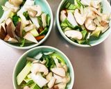 やみつき塩ダレ炒め味豚こま大根青椒肉絲風作り方10写真