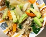 やみつき塩ダレ炒め味豚こま大根青椒肉絲風作り方14写真