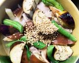 豆腐バーグ入南蛮漬け味豚こま乗せドーム蒸作り方29写真