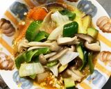 根菜牛丼風甘辛炒め味温野菜サラダ作り方14写真