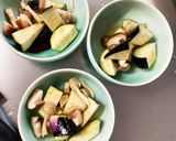 豚こま簡単旨辛炒め味麻婆豆腐茄子作り方12写真