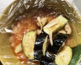 豚こま簡単旨辛炒め味麻婆豆腐茄子作り方13写真