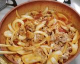 豚こまと玉ねぎのスパイシーポークチャップ作り方5写真