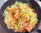 鶏ちゃん焼きそば作り方5写真